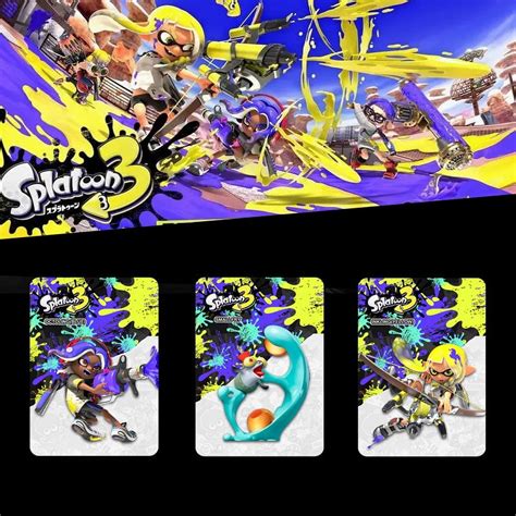 27/23 Pcs Amiibo Game Cards NFC Tag For Splatoon 